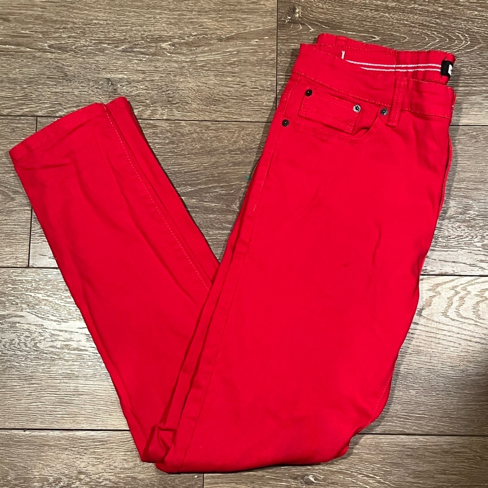 WT 02 Red Women's Jeans size 36x32
